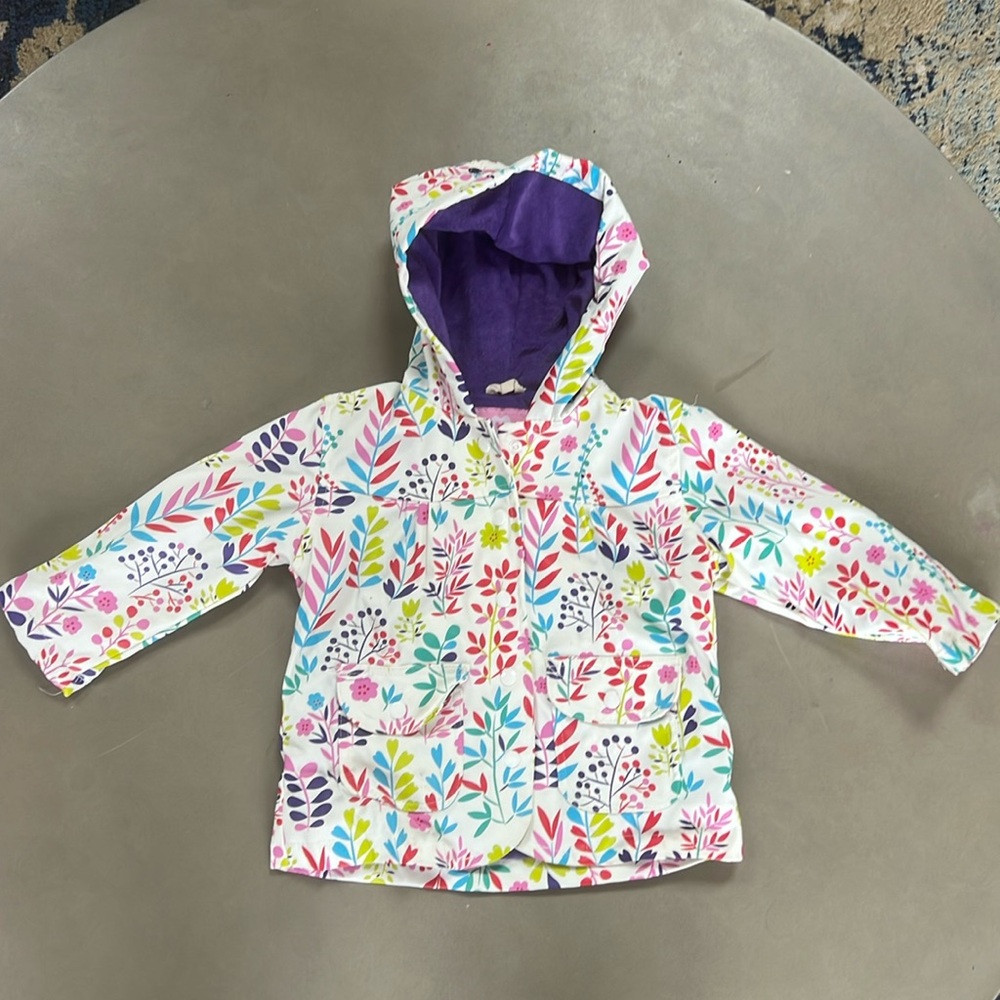 Bright Floral Raincoat